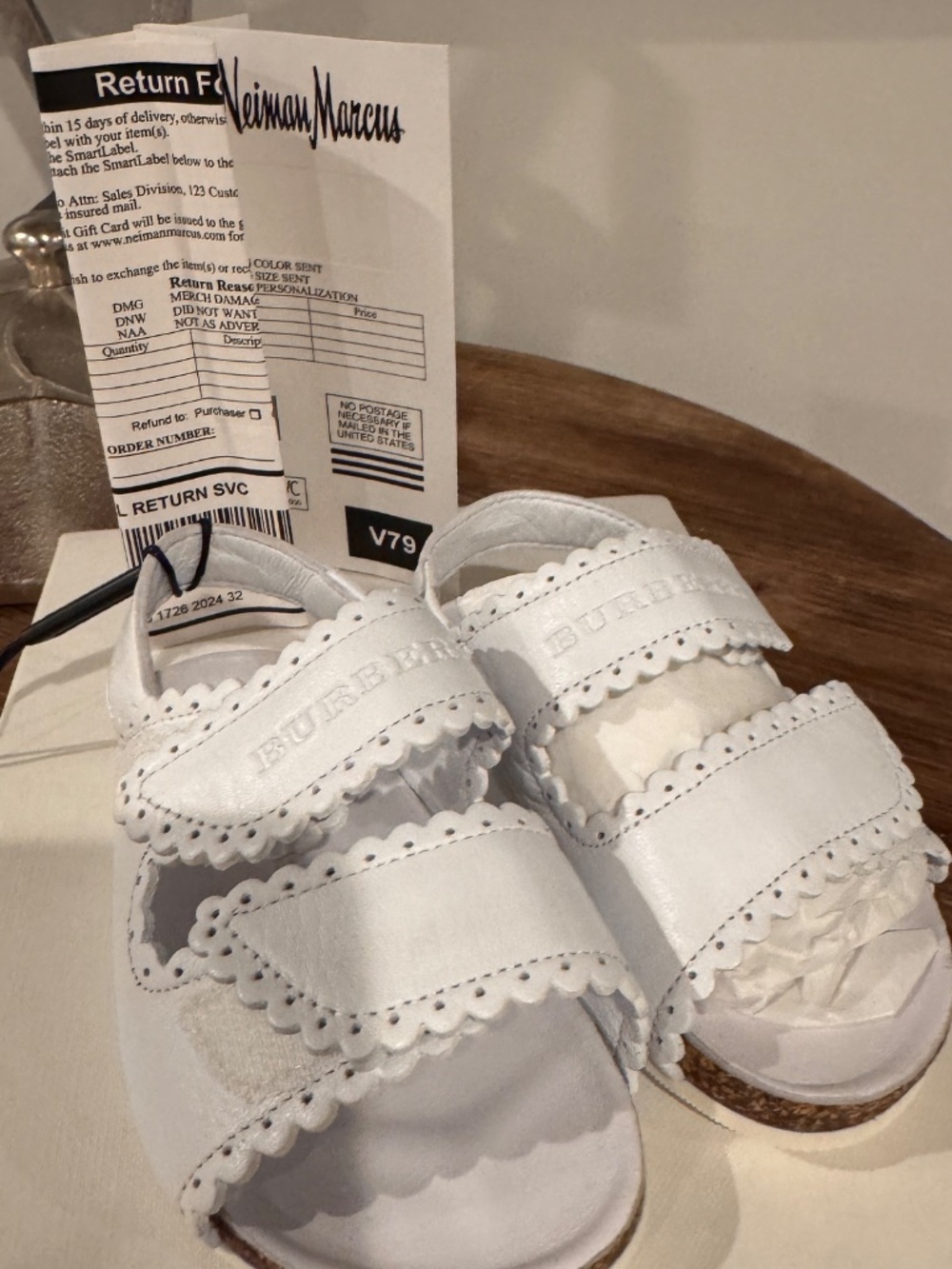 Burberry Toddler Sandals